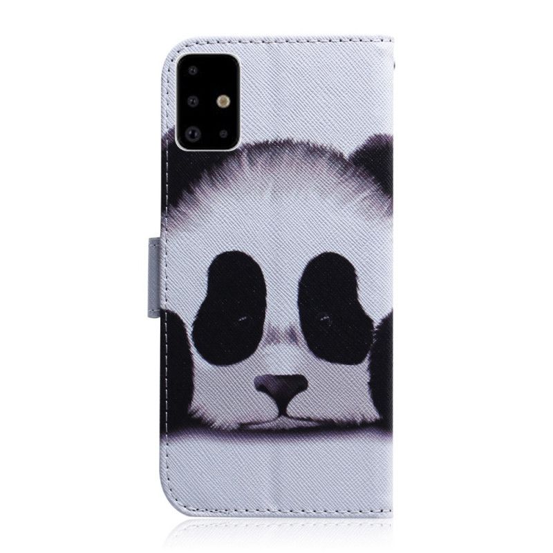 Fodral för Samsung Galaxy A71 Panda Ansikte