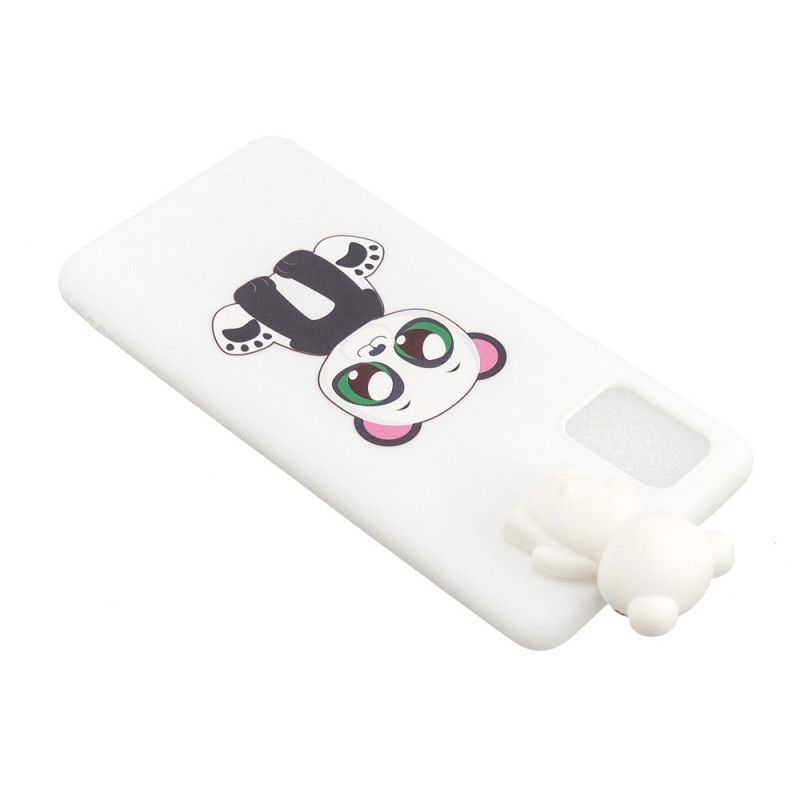 Skal för Samsung Galaxy A71 3D Panda Handsfree-Stöd