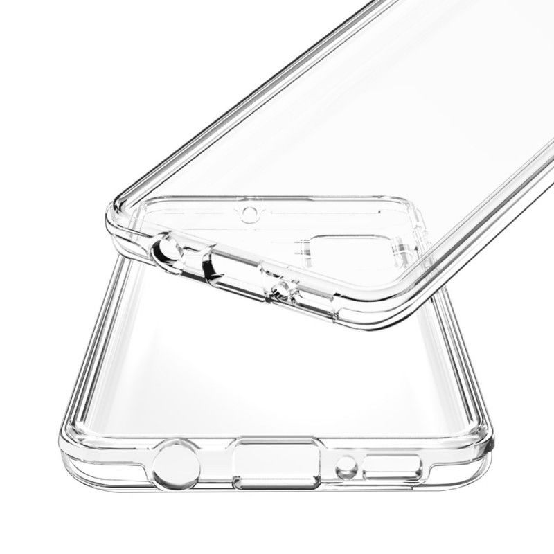 Skal Samsung Galaxy A71 Transparent Framsida