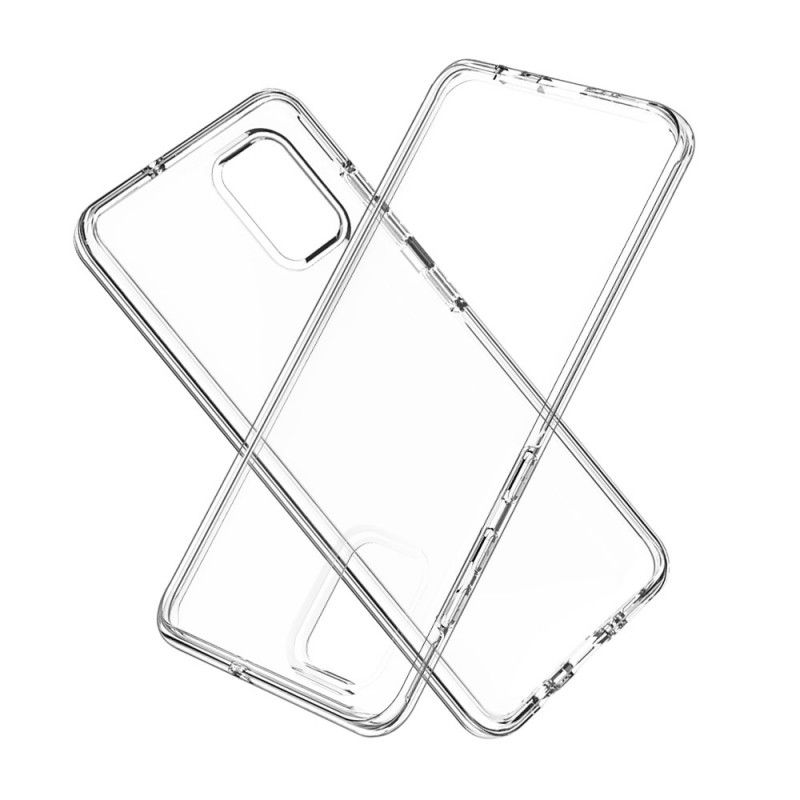 Skal Samsung Galaxy A71 Transparent Framsida