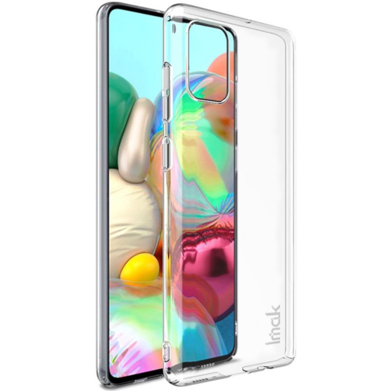 Skal Samsung Galaxy A71 Transparent Med Imak Skärmfilm