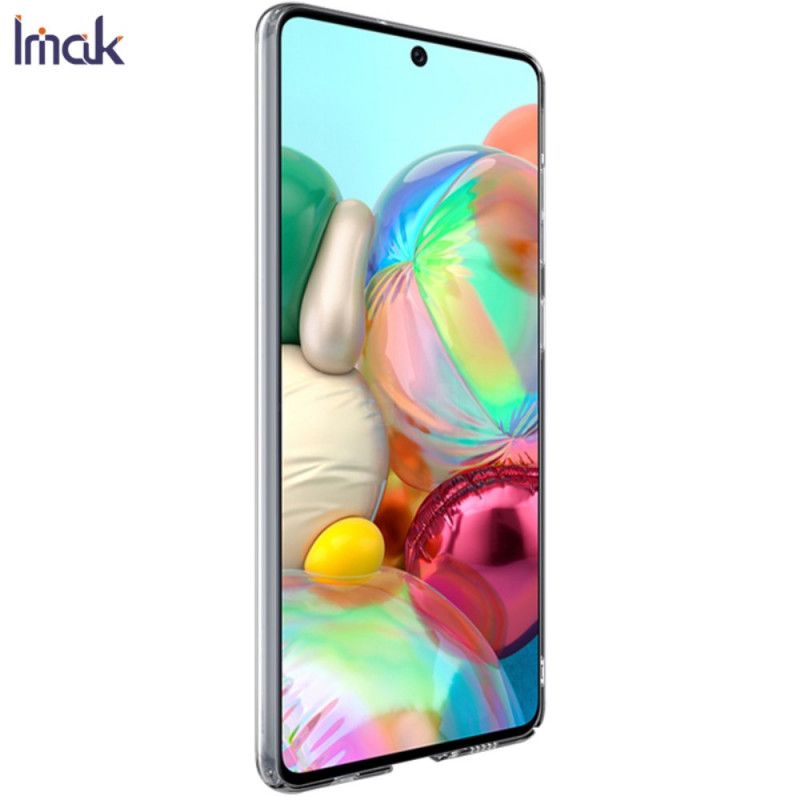 Skal Samsung Galaxy A71 Transparent Med Imak Skärmfilm