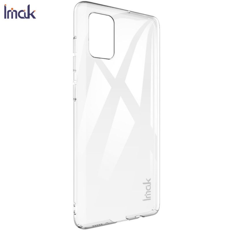 Skal Samsung Galaxy A71 Transparent Med Imak Skärmfilm