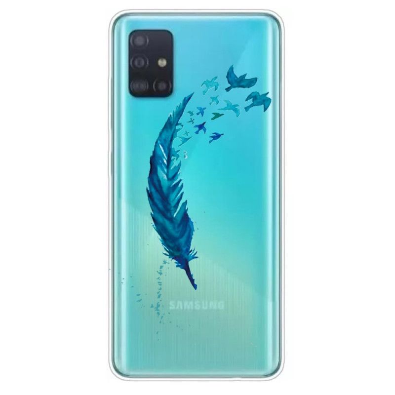 Skal Samsung Galaxy A71 Vacker Fjäder