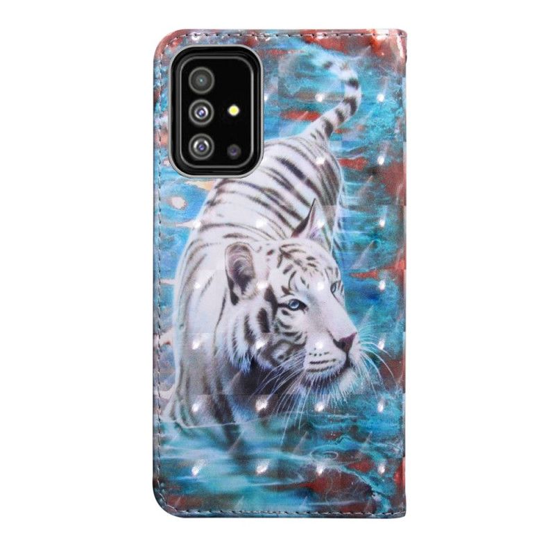 Skyddsfodral Samsung Galaxy A71 Tiger I Vattnet