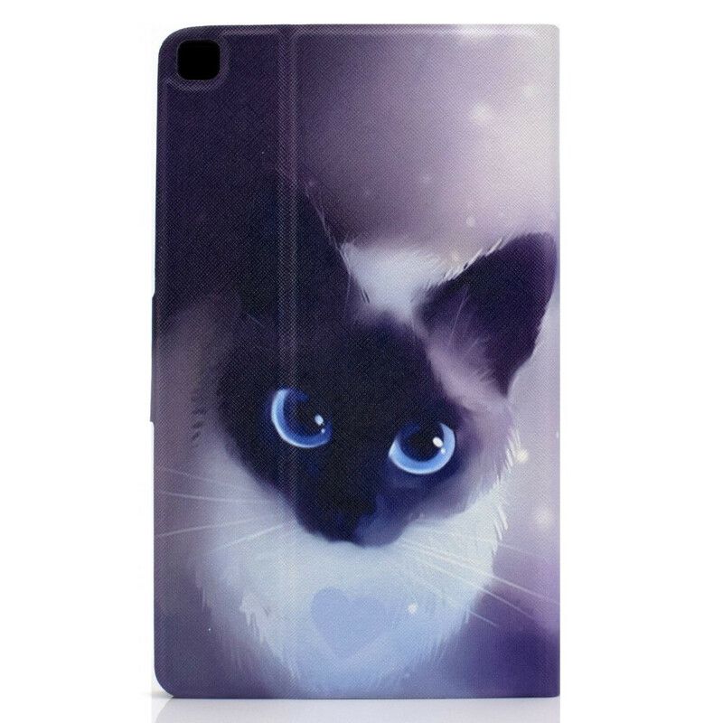 Fodral För Samsung Galaxy Tab A7 Lite Blue Eyes Cat