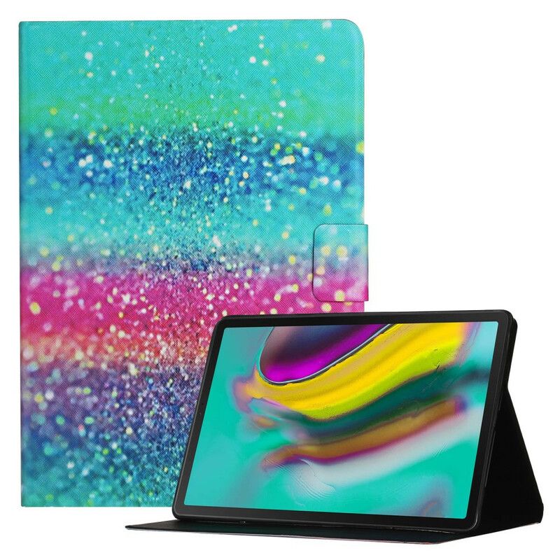 Fodral Samsung Galaxy Tab A7 Lite Glitter Design