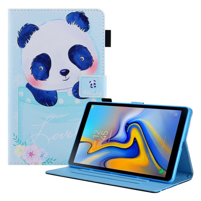Fodral Samsung Galaxy Tab A7 Lite Härlig Panda