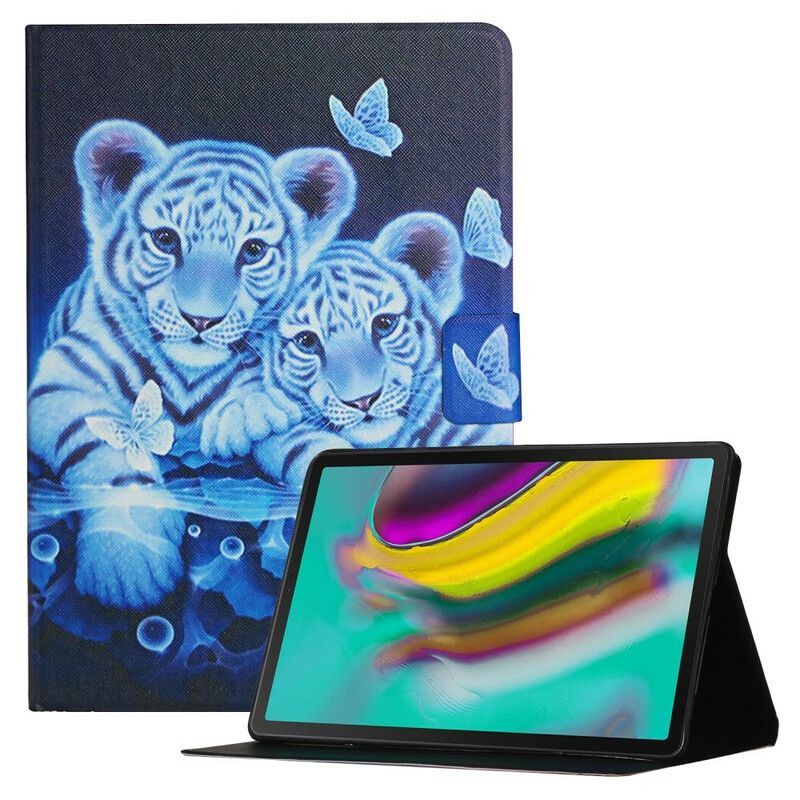 Fodral Samsung Galaxy Tab A7 Lite Tigers