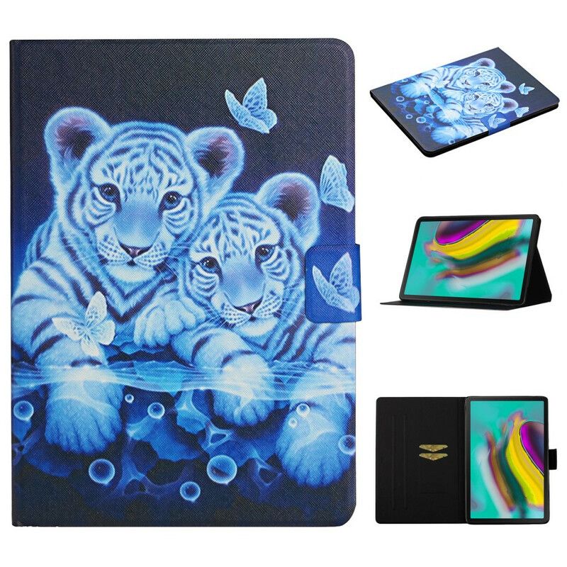 Fodral Samsung Galaxy Tab A7 Lite Tigers