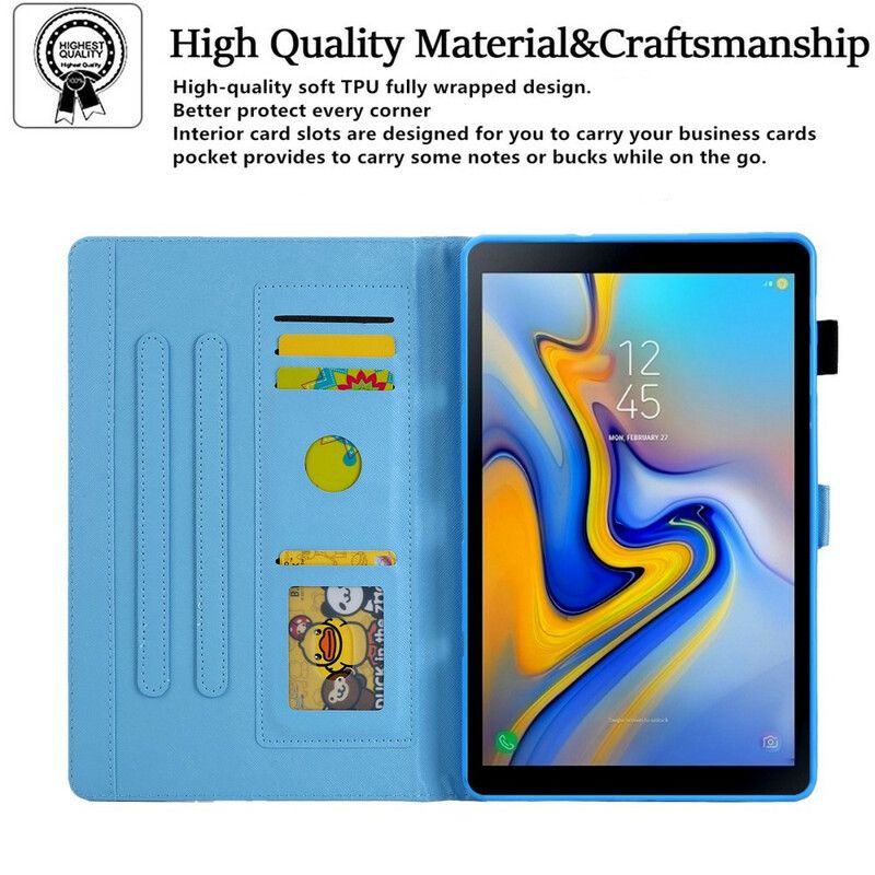 Skyddsfodral Samsung Galaxy Tab A7 Lite Marble Influence
