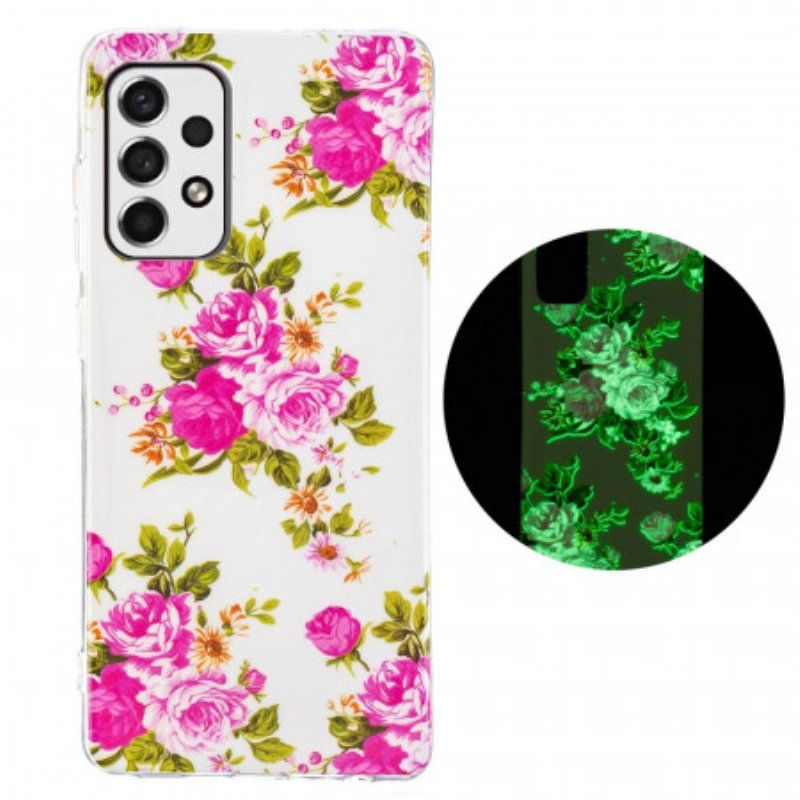 Skal Samsung Galaxy A53 5G Fluorescerande Liberty Flowers