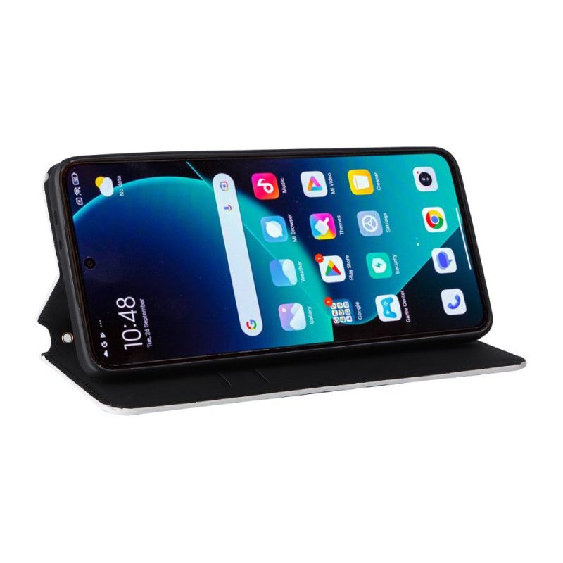 Folio-fodral Xiaomi 14t Pro 3d-kuber