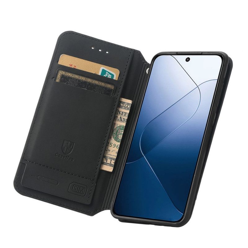 Folio-fodral Xiaomi 14t Pro Rfid Caseneo