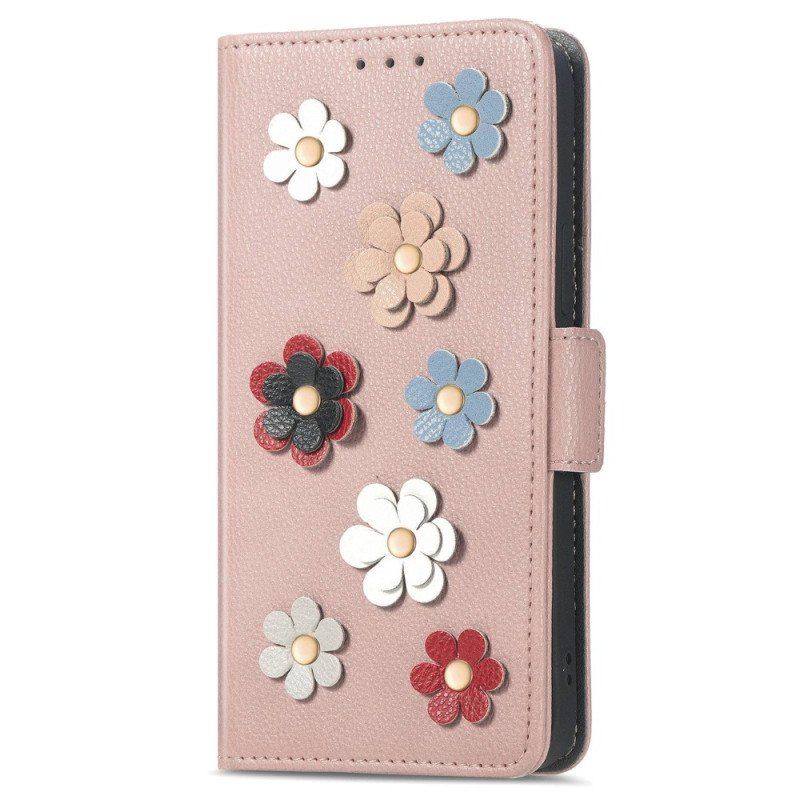 Fodral Sony Xperia 1 IV Dekorativa Blommor