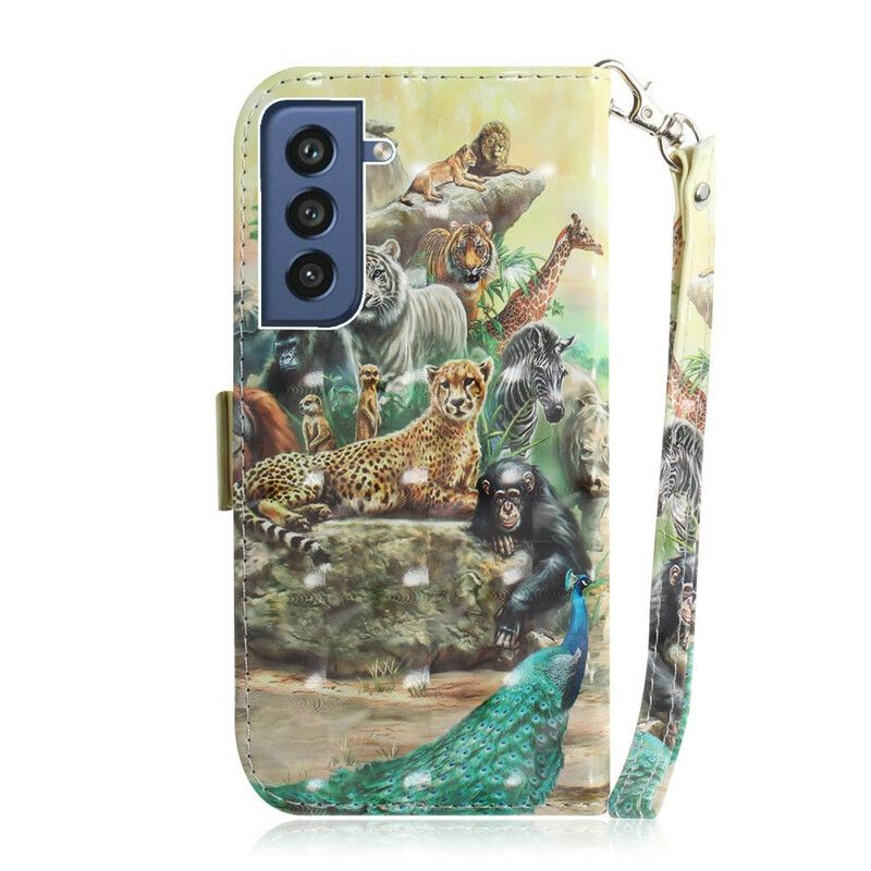 Fodral Samsung Galaxy S21 Fe Animal Safari String