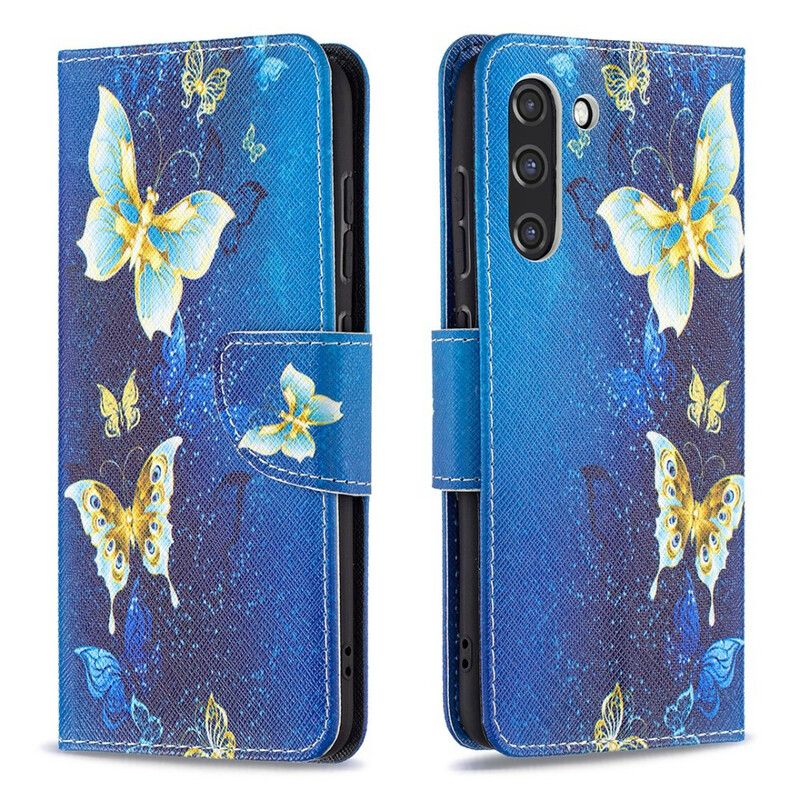 Fodral Samsung Galaxy S21 Fe Butterflies Kings