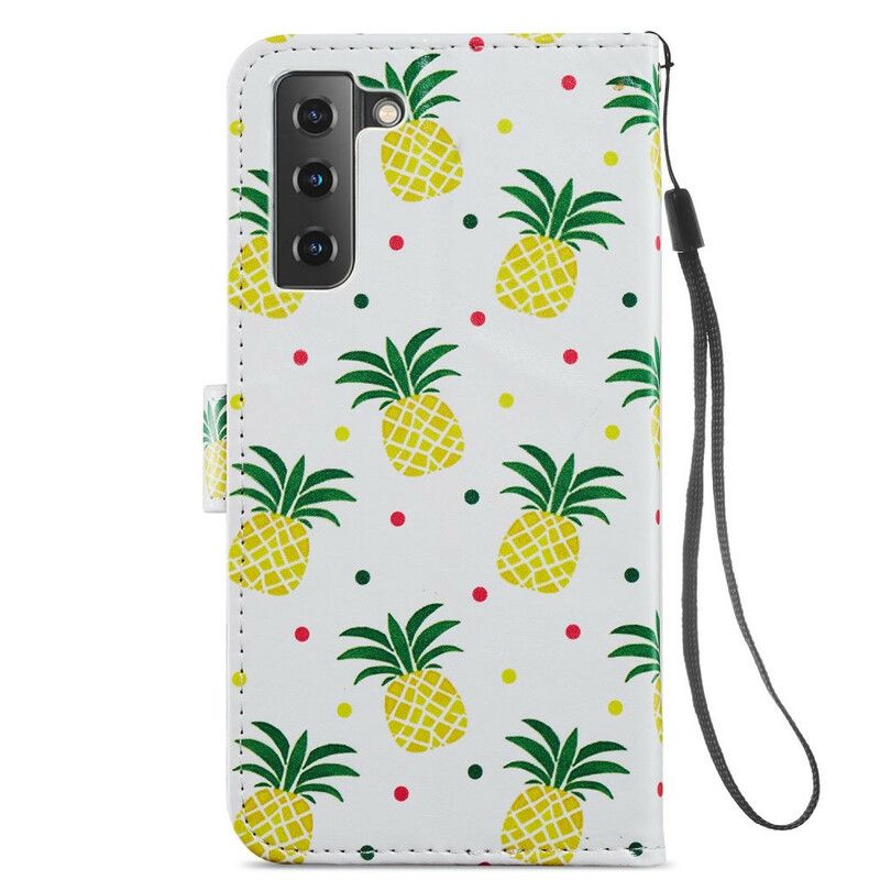 Fodral Samsung Galaxy S21 Fe Flera Ananas