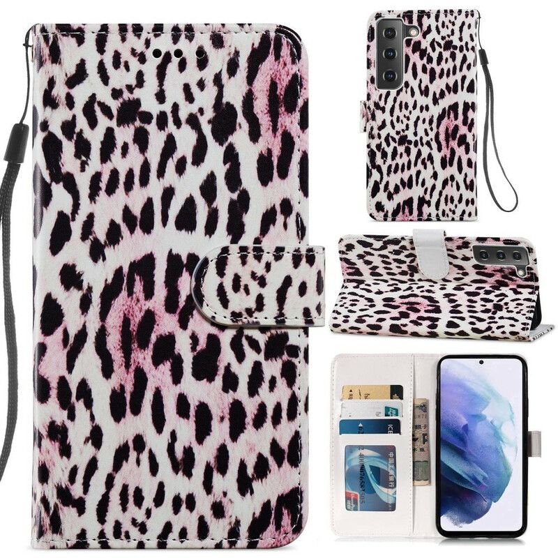 Fodral Samsung Galaxy S21 Fe Leopardtryck