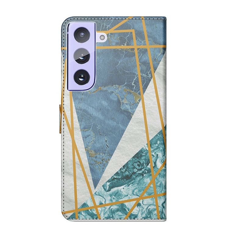 Fodral Samsung Galaxy S21 Fe Marble Design Strappy