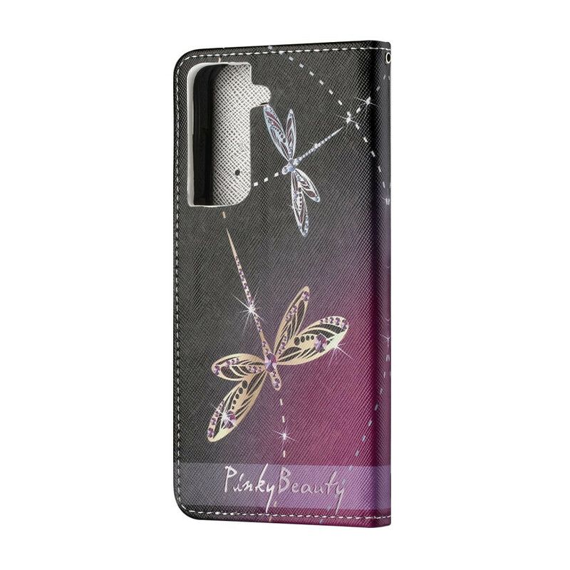 Fodral Samsung Galaxy S21 Fe Strappy Dragonflies