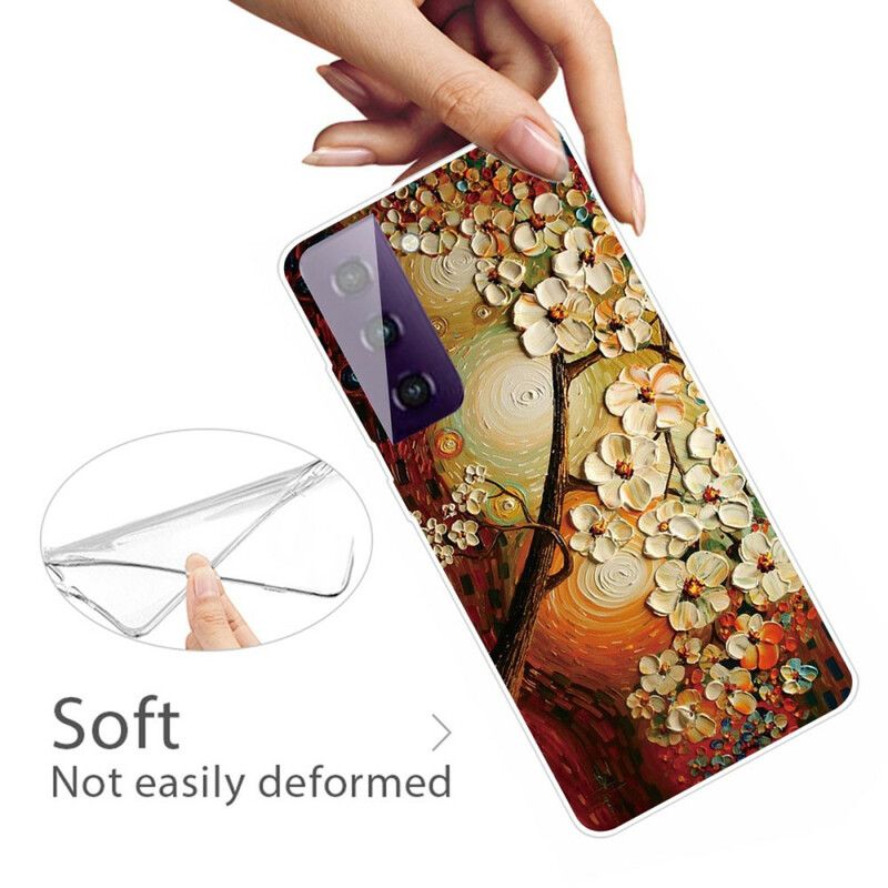 Skal Samsung Galaxy S21 Fe Flexibla Blommor