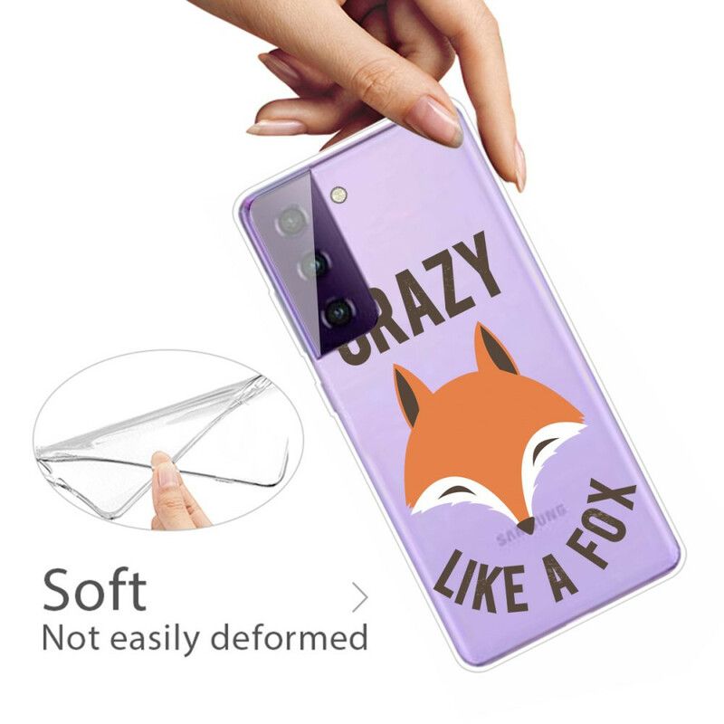 Skal Samsung Galaxy S21 Fe Fox / Crazy Like A Fox