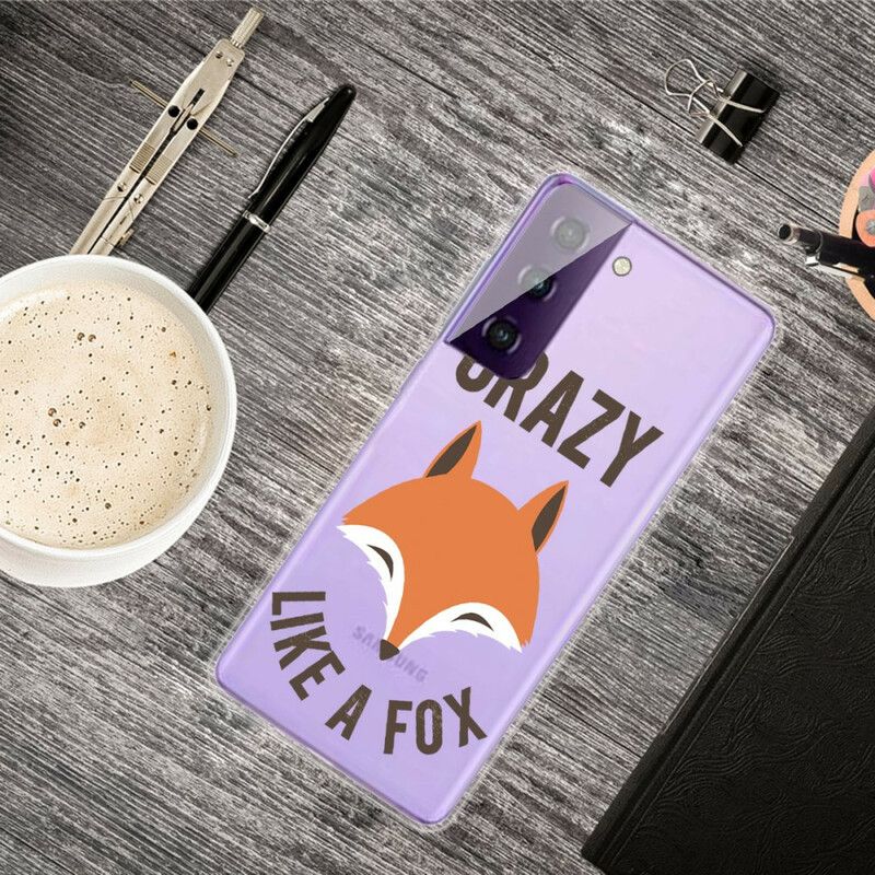 Skal Samsung Galaxy S21 Fe Fox / Crazy Like A Fox