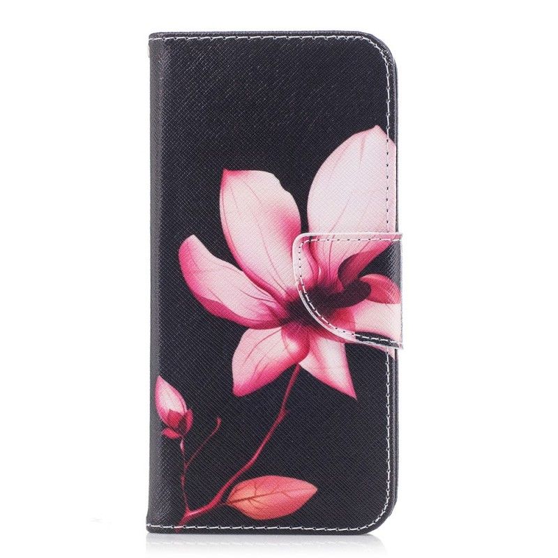 Skyddsfodral Samsung Galaxy A8 Rosa Blomma