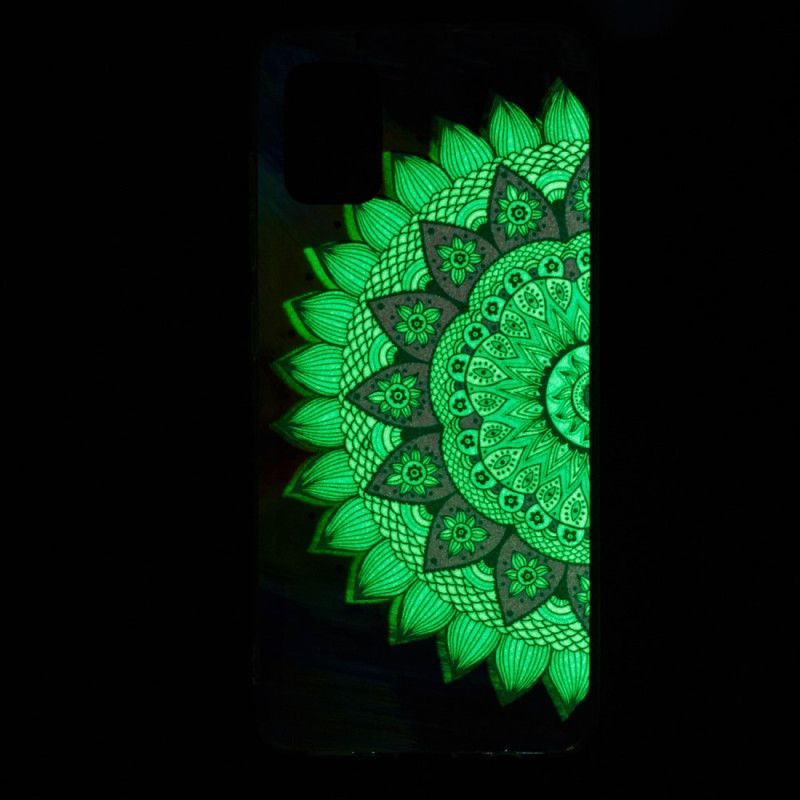 Skal för Samsung Galaxy A51 5G Fluorescerande Mandala