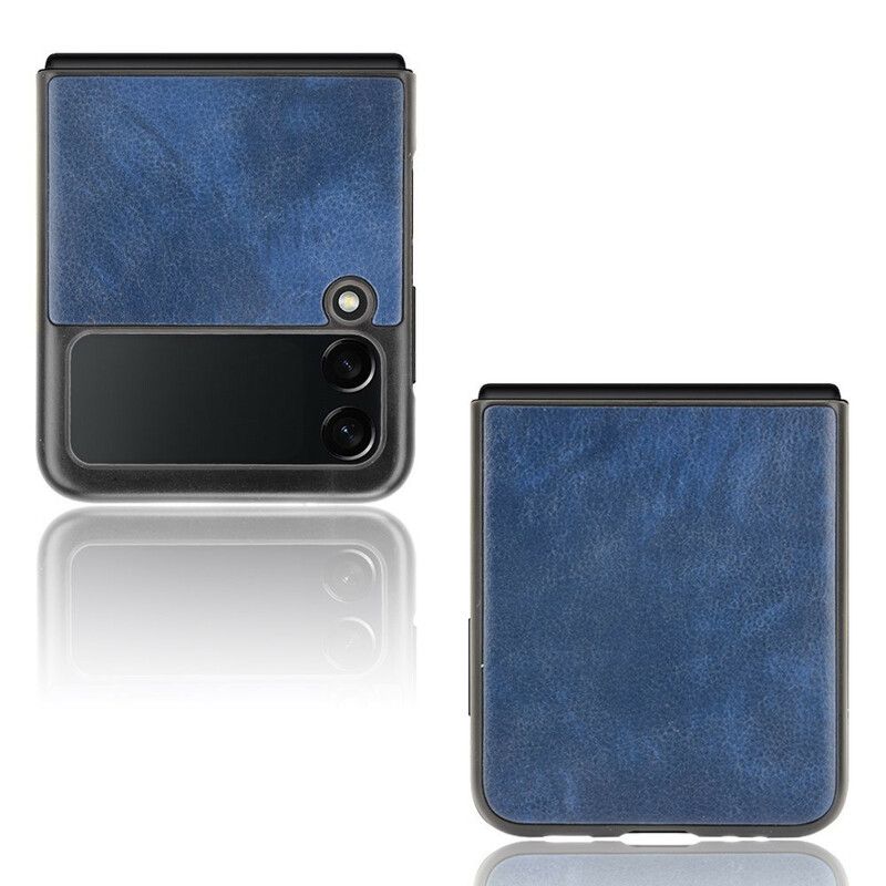 Skal För Samsung Galaxy Z Flip 3 5g Lychee Konstläder