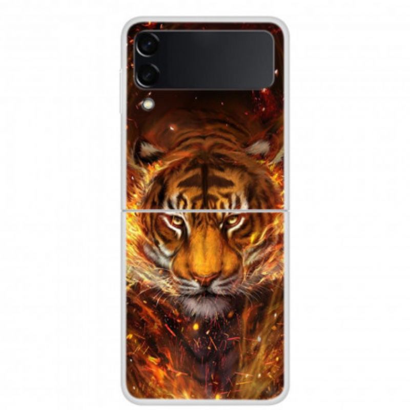 Skal Samsung Galaxy Z Flip 3 5g Fire Tiger