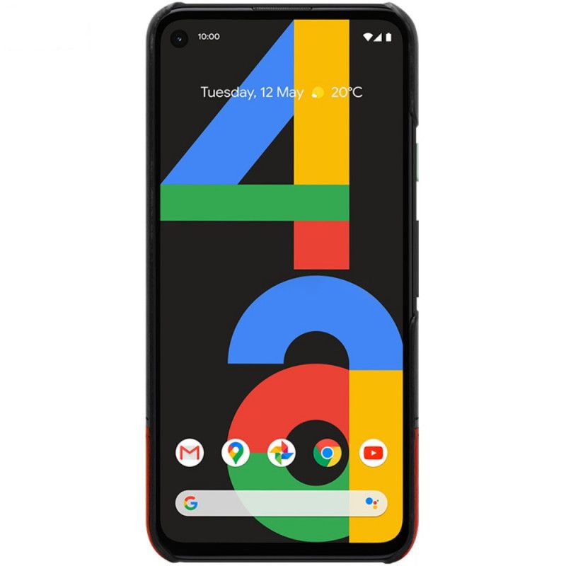 Skal Google Pixel 4a Svart Imak Ruiyi-Serien Lädereffekt