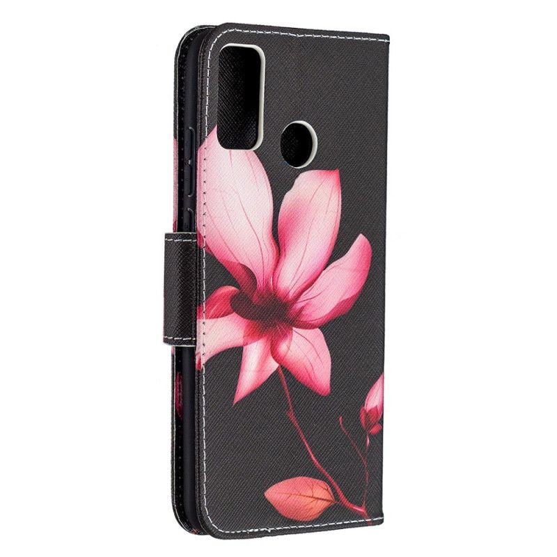 Fodral Honor 9X Lite Rosa Blomma