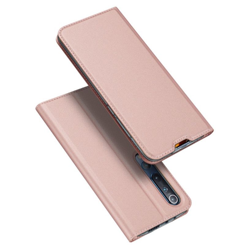 Folio-fodral Xiaomi Mi 10 / 10 Pro Svart Mobilskal Pro Dux Ducis Hud