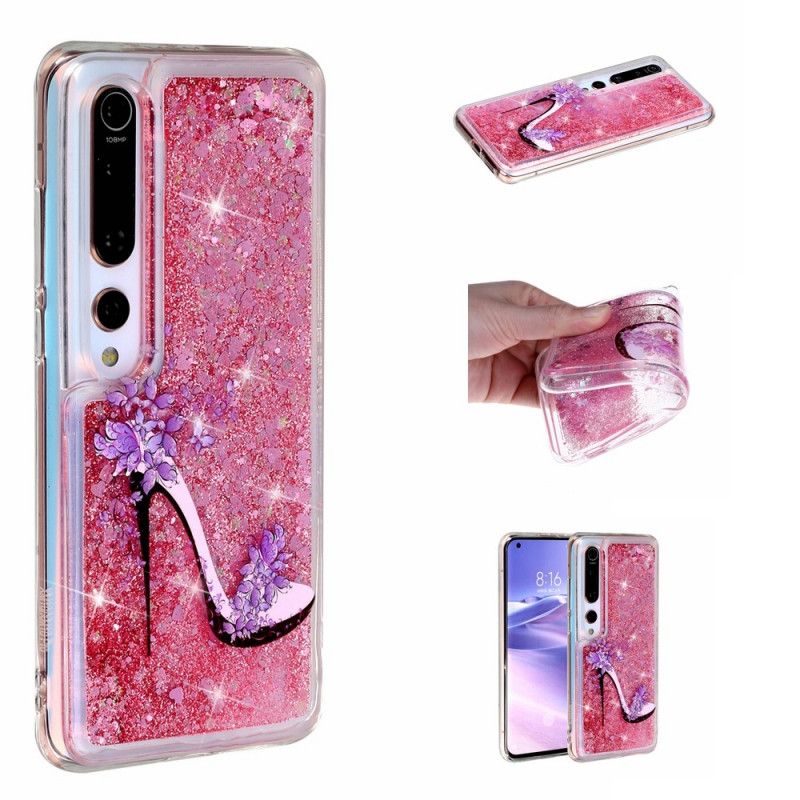 Skal för Xiaomi Mi 10 / 10 Pro Glitterpump