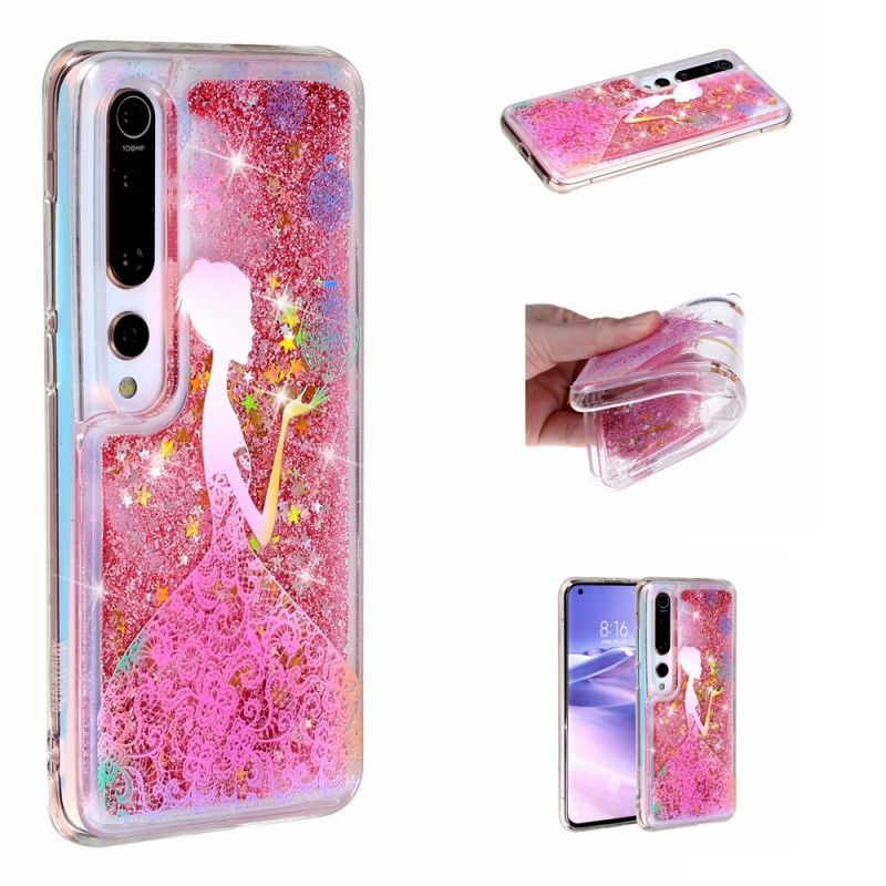 Skal för Xiaomi Mi 10 / 10 Pro Kvinna Glitter