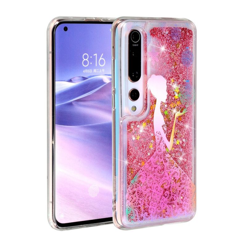 Skal för Xiaomi Mi 10 / 10 Pro Kvinna Glitter