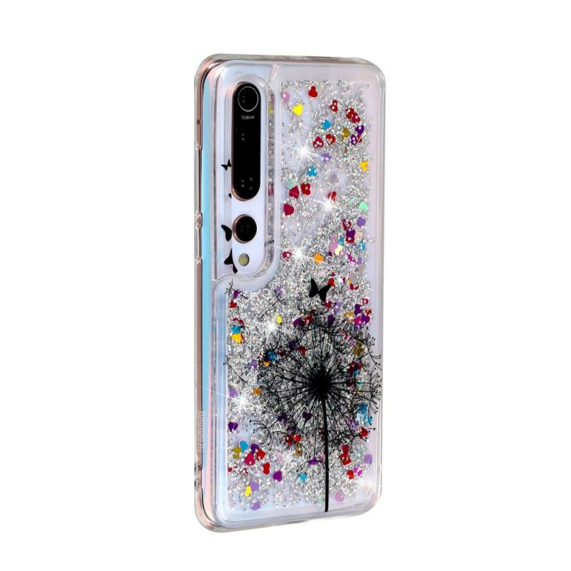 Skal Xiaomi Mi 10 / 10 Pro Glitter Maskrosor