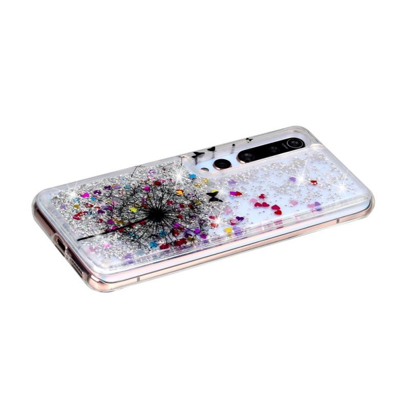 Skal Xiaomi Mi 10 / 10 Pro Glitter Maskrosor