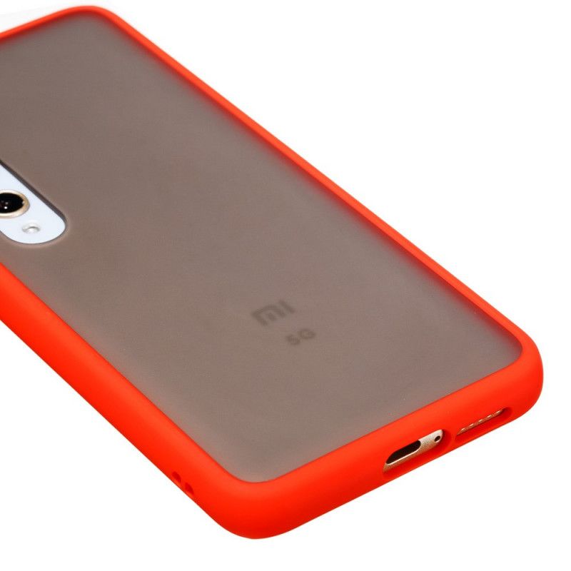 Skal Xiaomi Mi 10 / 10 Pro Svart Hybrid Silikonfälg Design