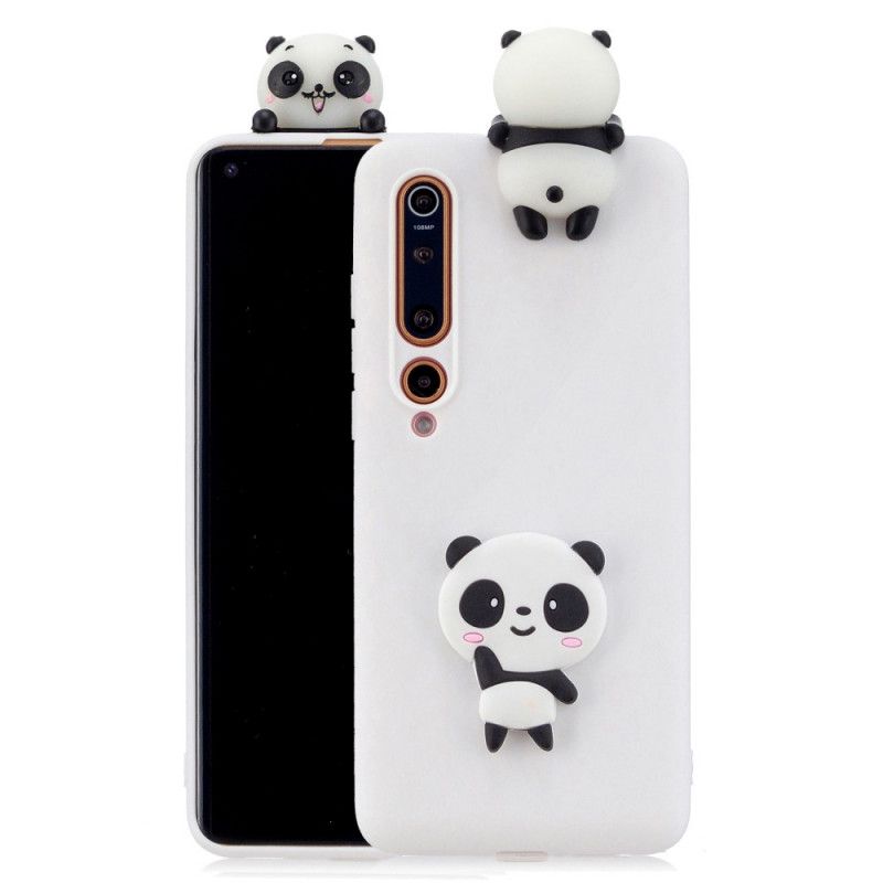 Skal Xiaomi Mi 10 / 10 Pro Svart Min 3D Panda