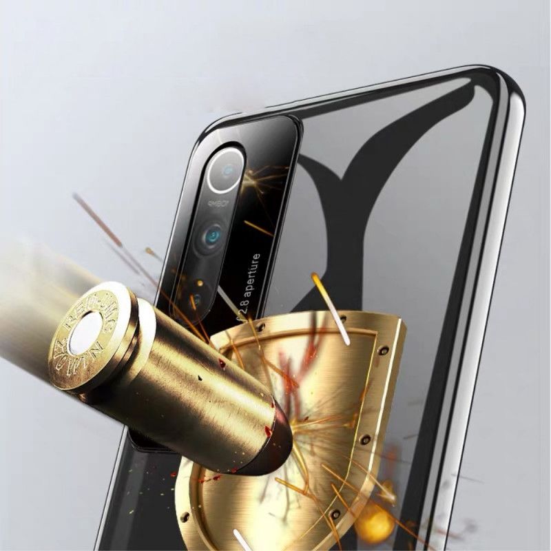 Skal Xiaomi Mi 10 / 10 Pro Svart Pro Spegeleffekt Härdat Glas