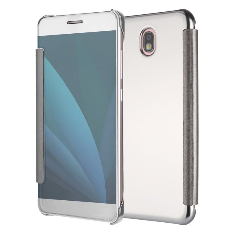 Folio-fodral Samsung Galaxy J3 2017 Lila Spegel