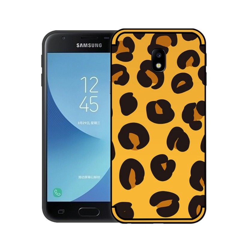 Skal för Samsung Galaxy J3 2017 Nxe Leopardfläckar