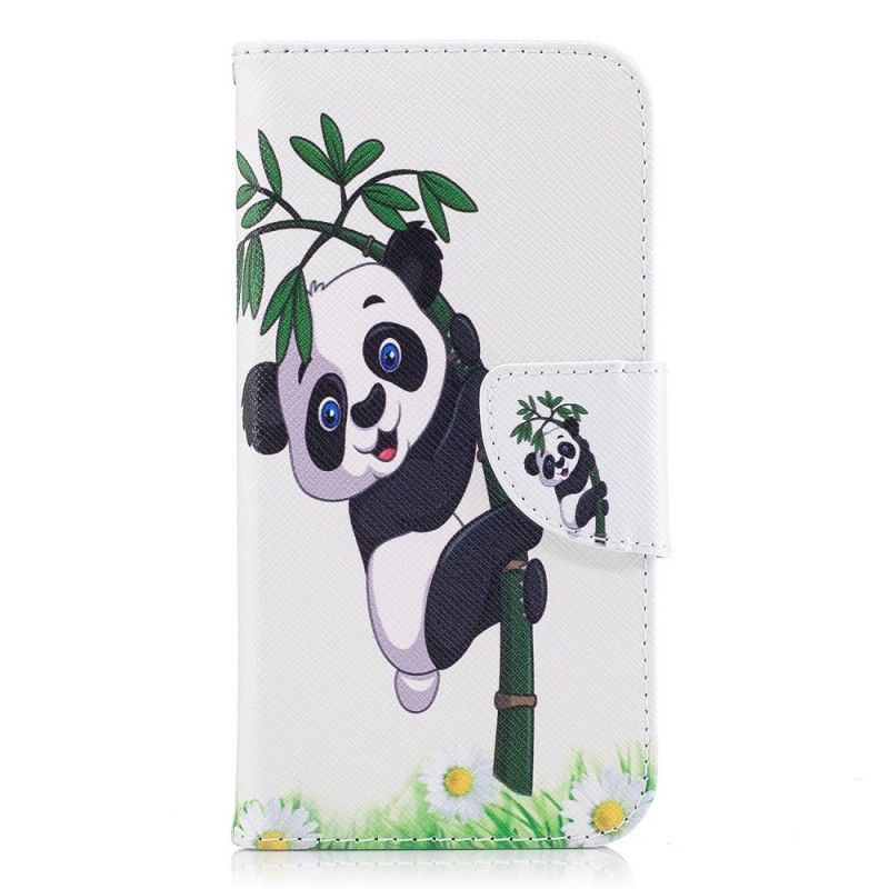 Skyddsfodral Samsung Galaxy J3 2017 Panda På Bambu