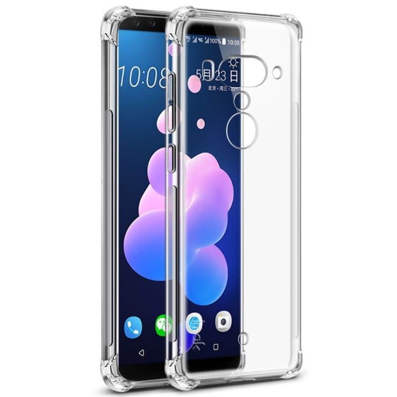 Skal HTC U12 Plus Transparent Imak Hudkänsla