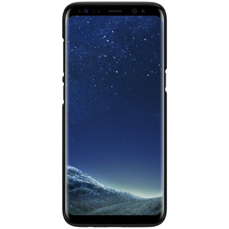 Skal för Samsung Galaxy S8 Plus Svart Stel Frostad Nillkin