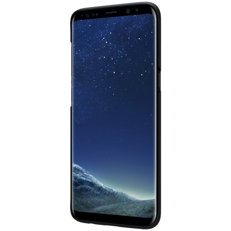 Skal för Samsung Galaxy S8 Plus Svart Stel Frostad Nillkin