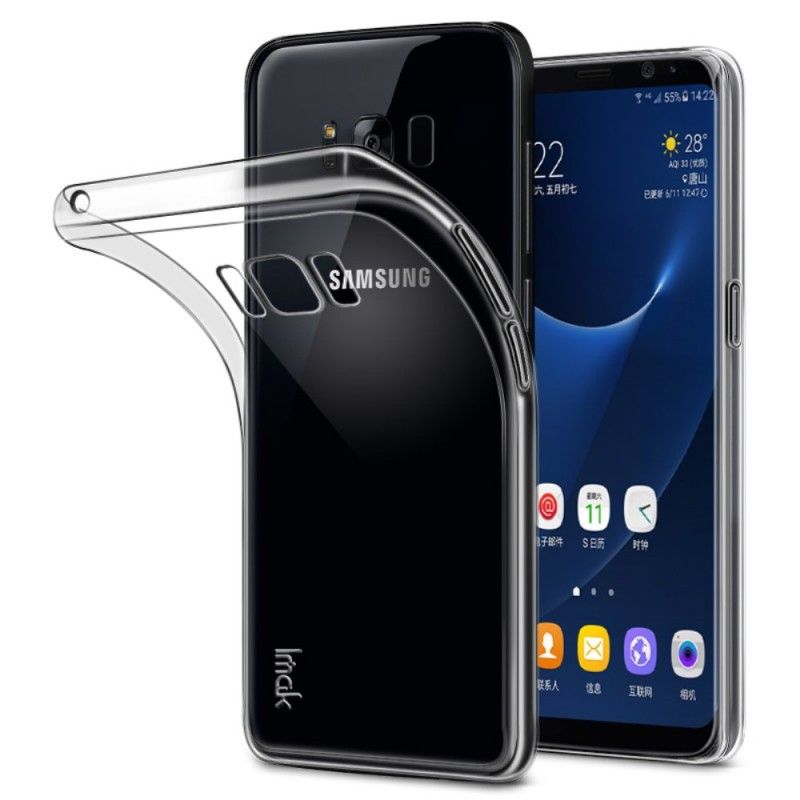 Skal Samsung Galaxy S8 Plus Mobilskal Transparent